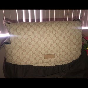 Gucci diaper bag